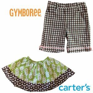 Girl Carter's & Gymboree Skirt & Pant Set 24 Month 2T